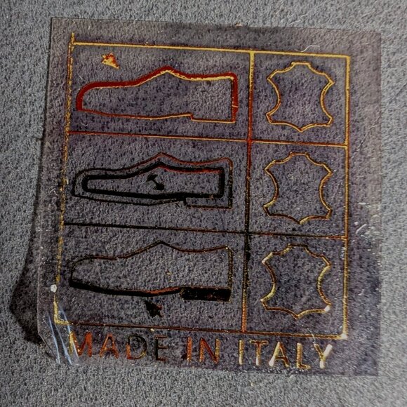 LEMARÉ NEW LEATHER Slingback heels EU 38 US 8 SHEARLING Lining MADE IN ITALY - Picture 10 of 13